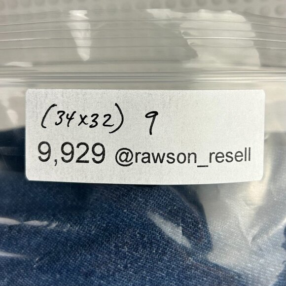 Dickies‎ Carpenter Pants Jeans Size 34x32 Work Wear Blue Hammer Y2K 90s Skate - Picture 8 of 8